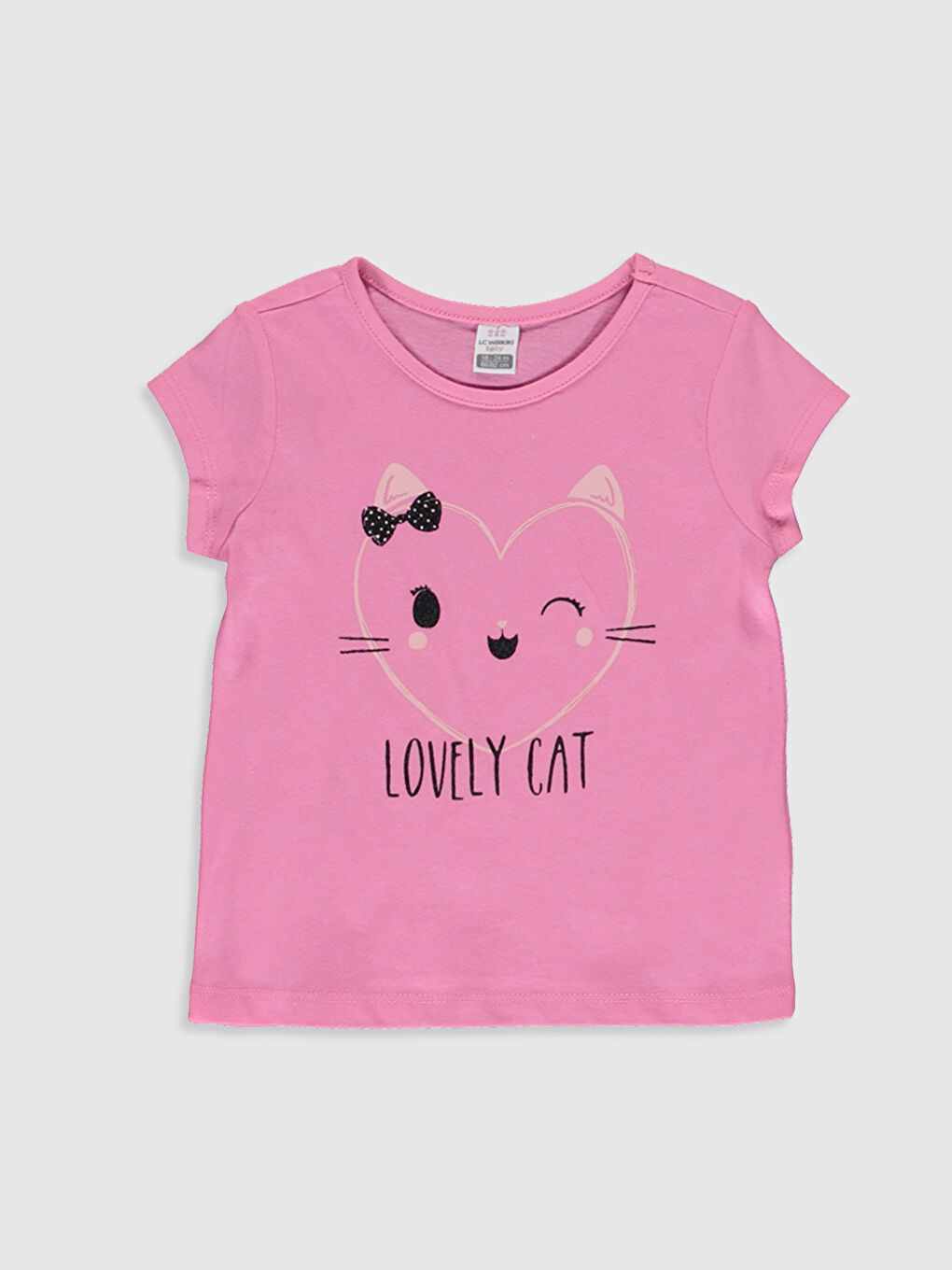 Baby-Mädchen ROSA T-shirt