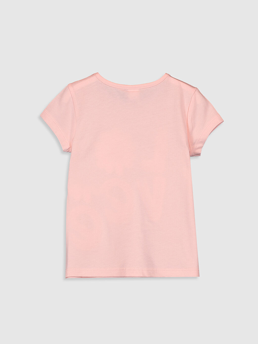 Pembe Kız Bebek Baskılı Tişört-1