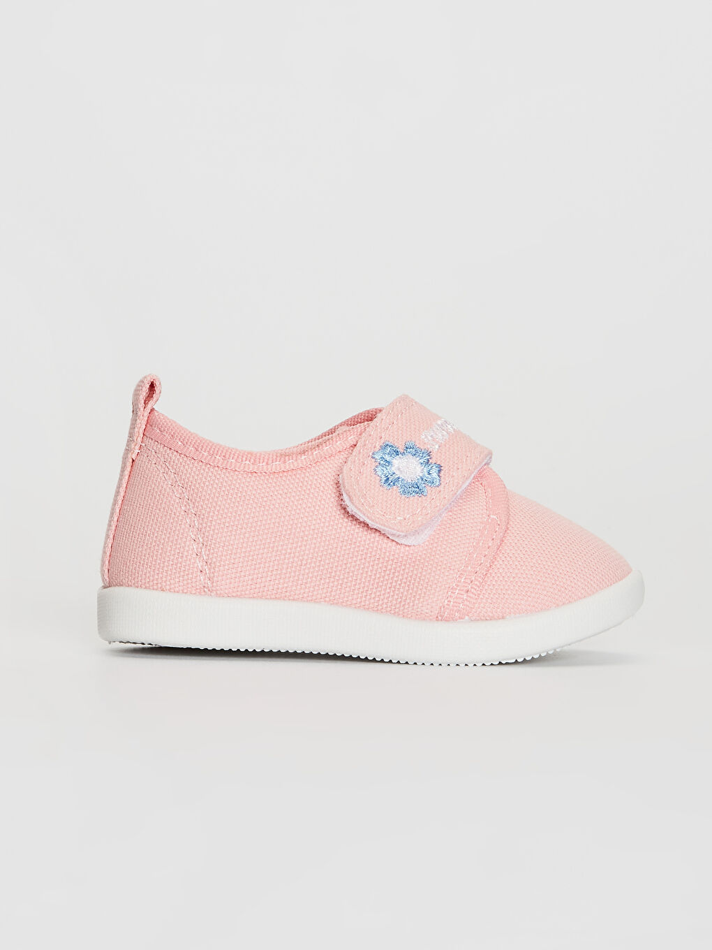 Pembe Kız Bebek Cırt Cırtlı Yürüme Öncesi Ayakkabı-1