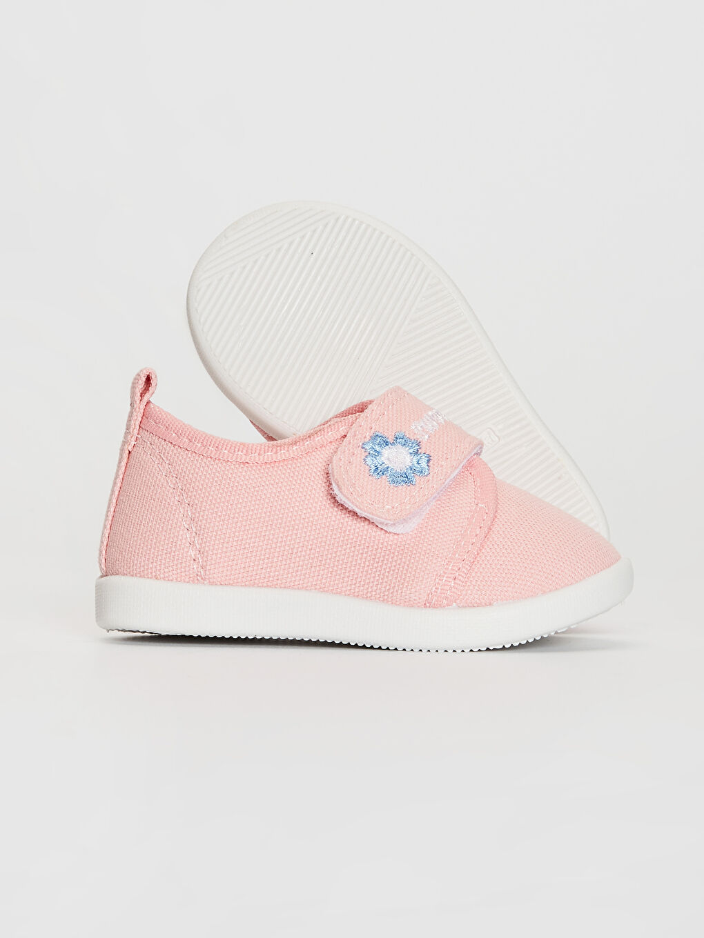 Pembe Kız Bebek Cırt Cırtlı Yürüme Öncesi Ayakkabı-2