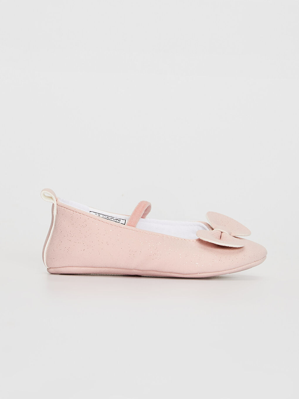 Сәбиге арналған қыздарға бантикпен безендірілген алғашқы жүріс аяқ киімі-2