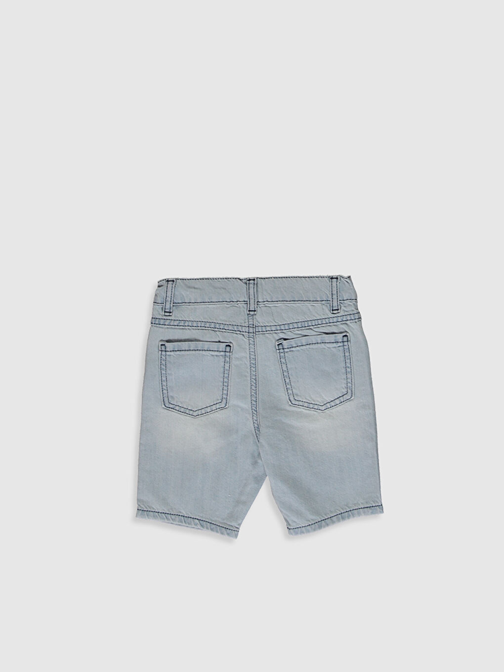 Standard Fit Baby Boy Jean Shorts-1
