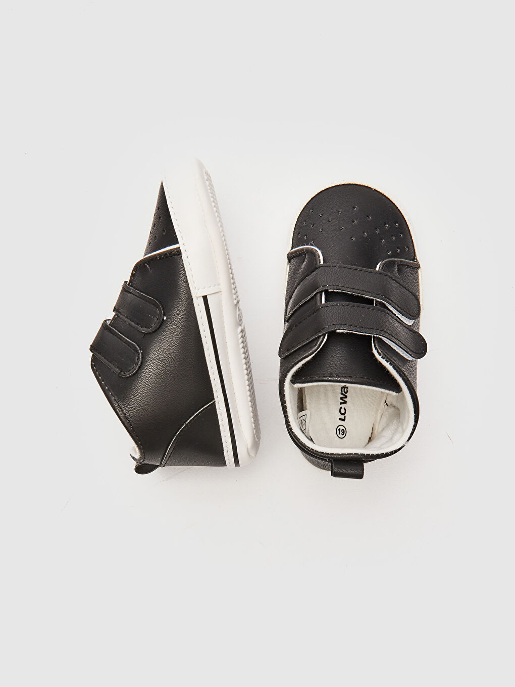 Siyah Erkek Bebek Yürüme Öncesi Ev Ayakkabısı-1