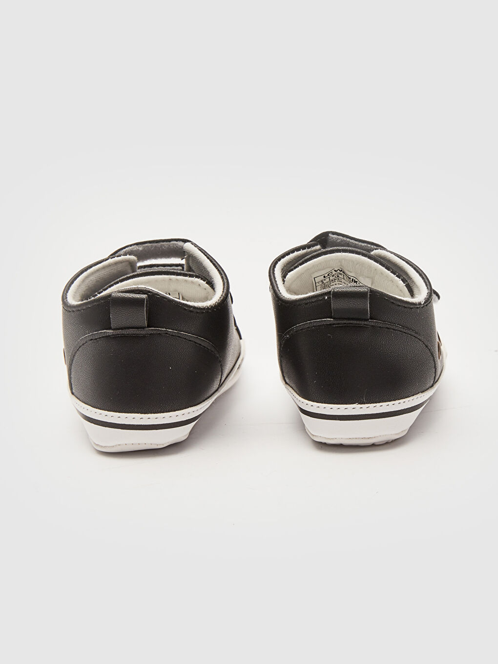 Siyah Erkek Bebek Yürüme Öncesi Ev Ayakkabısı-3