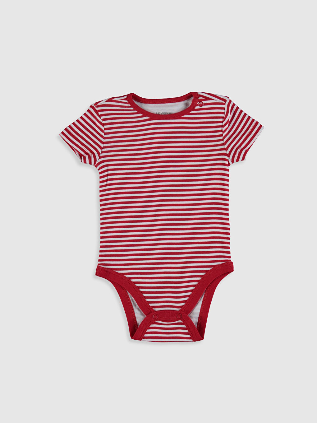 Beyaz Kız Bebek Pamuklu Çıt Çıtlı Body 2'li-3
