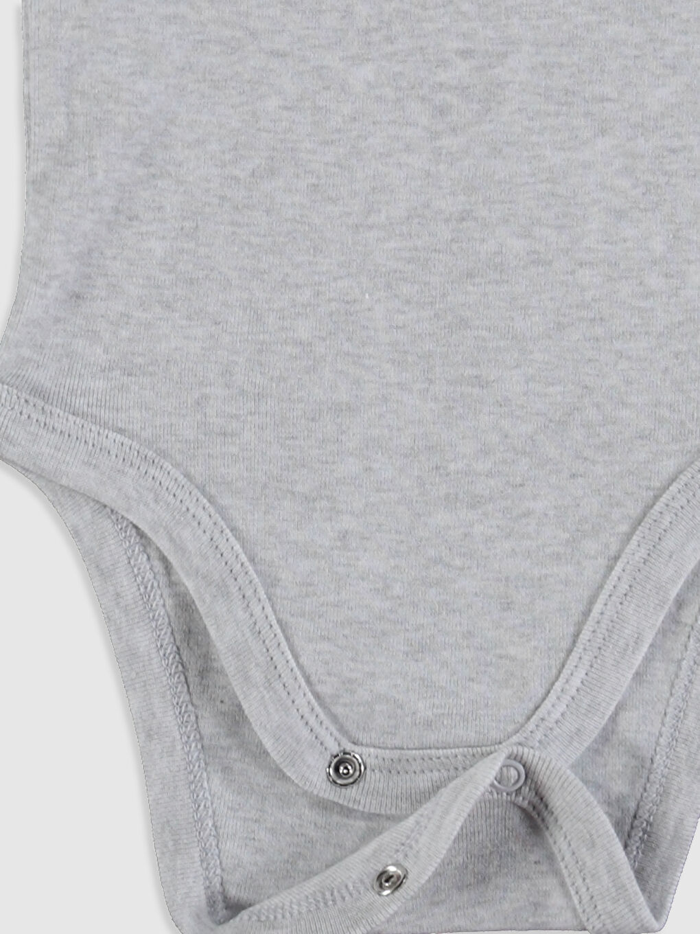Beyaz Kız Bebek Pamuklu Çıt Çıtlı Body 2'li-4