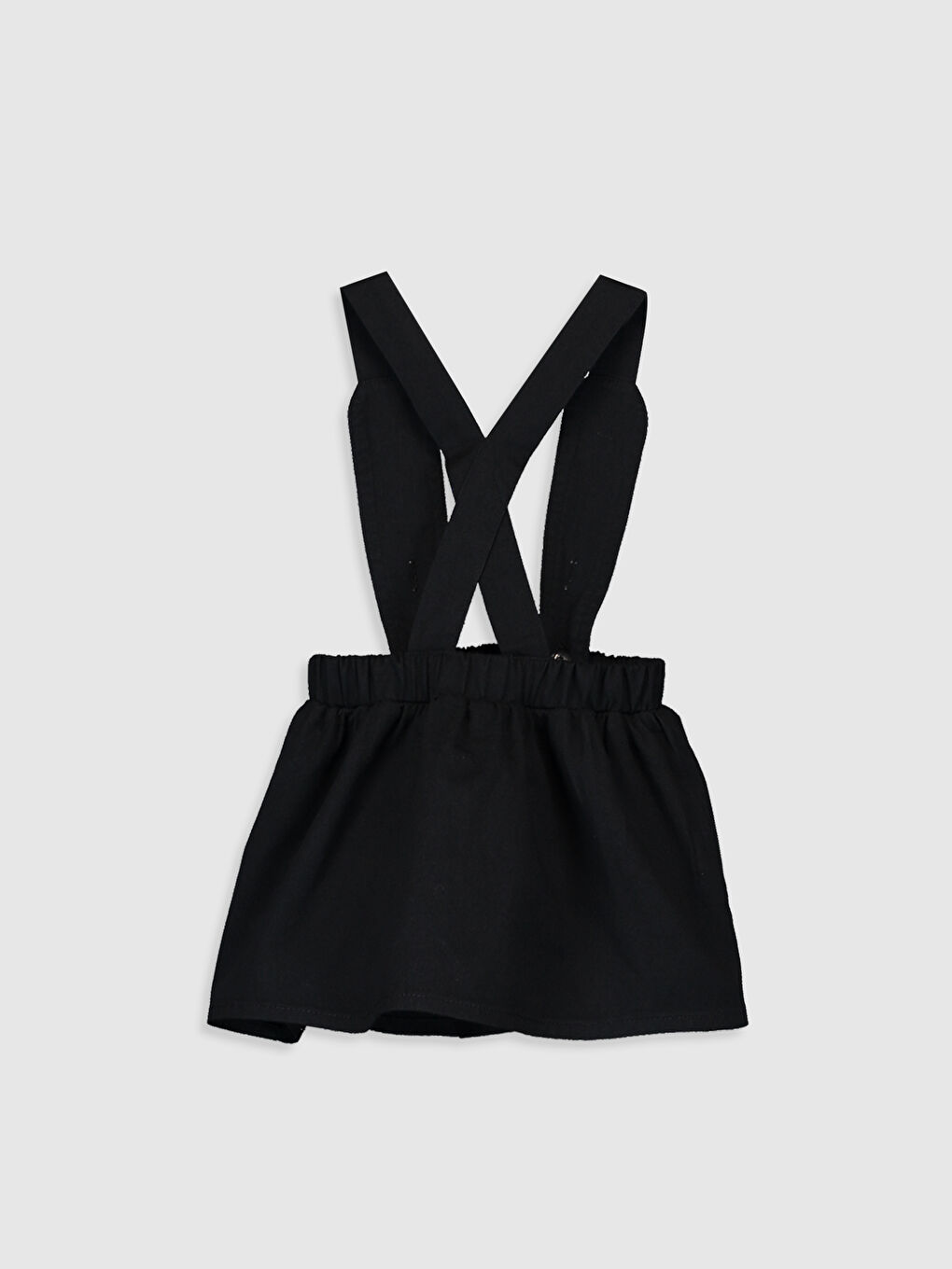 Antrasit Rahat Kalıp Kız Bebek Etek-2