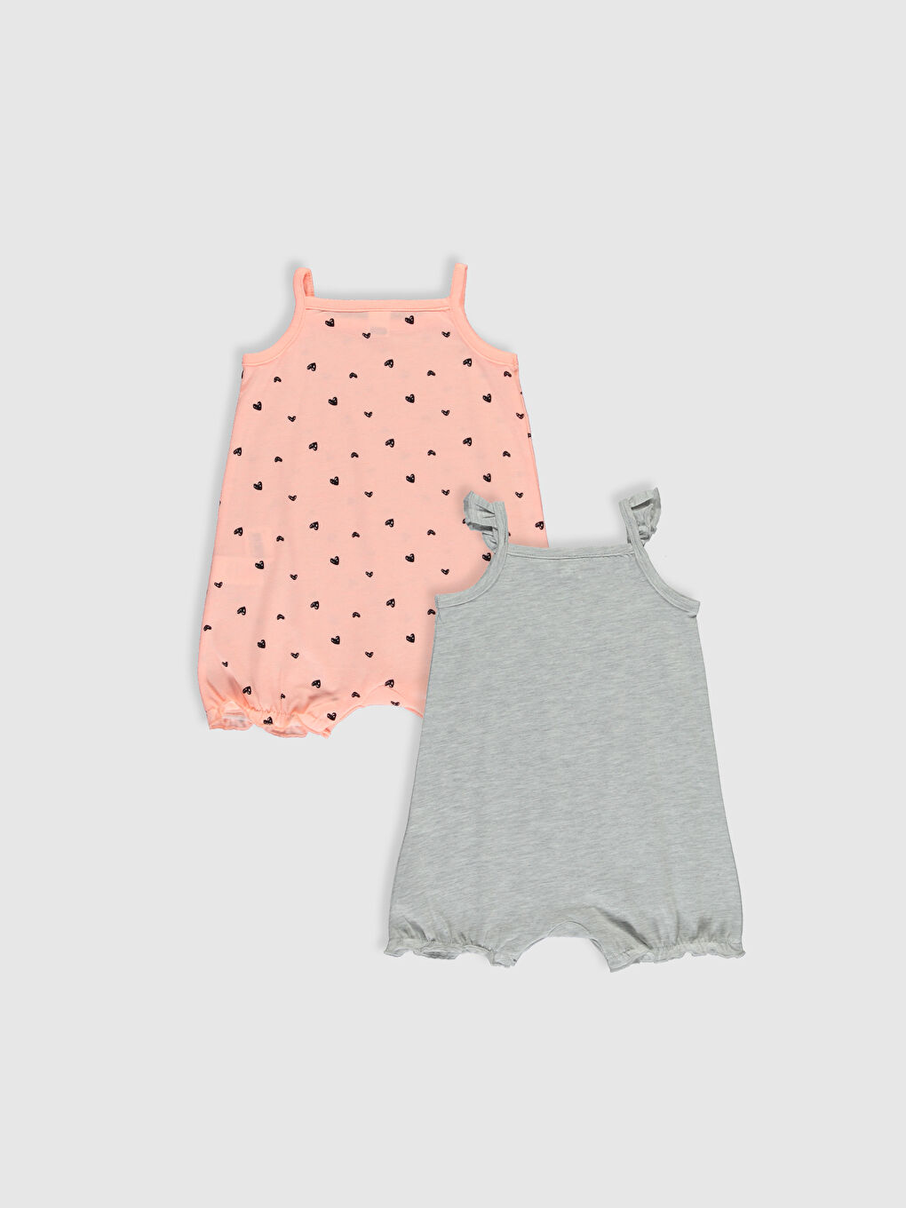 2-pack Baby Girl's Printed Jumpsuit-1