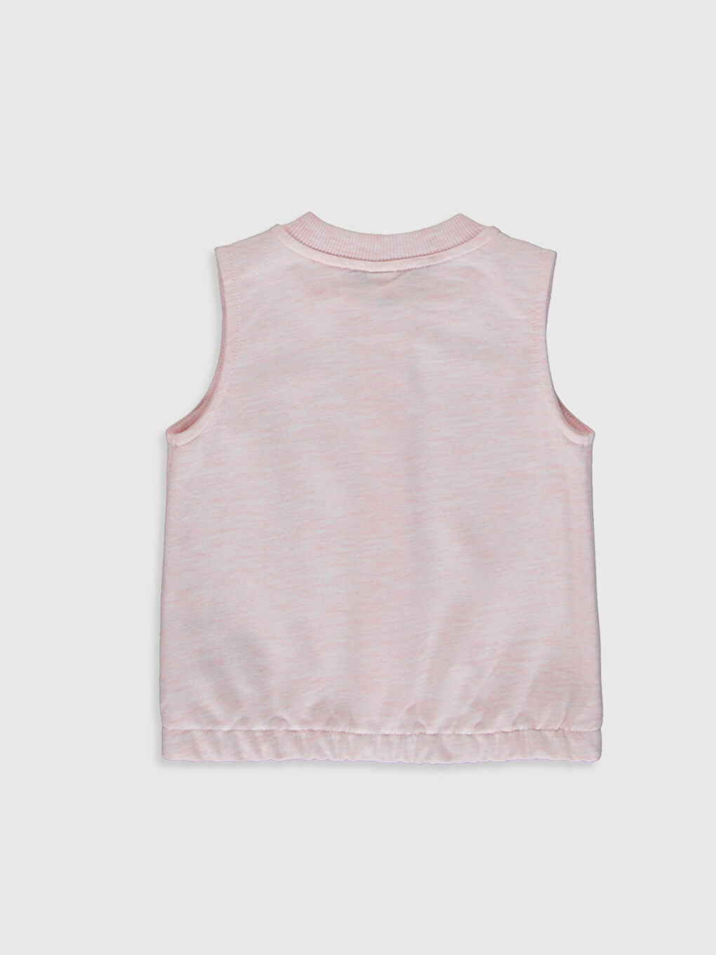 Pembe Bisiklet Yaka Kız Bebek Yelek-1