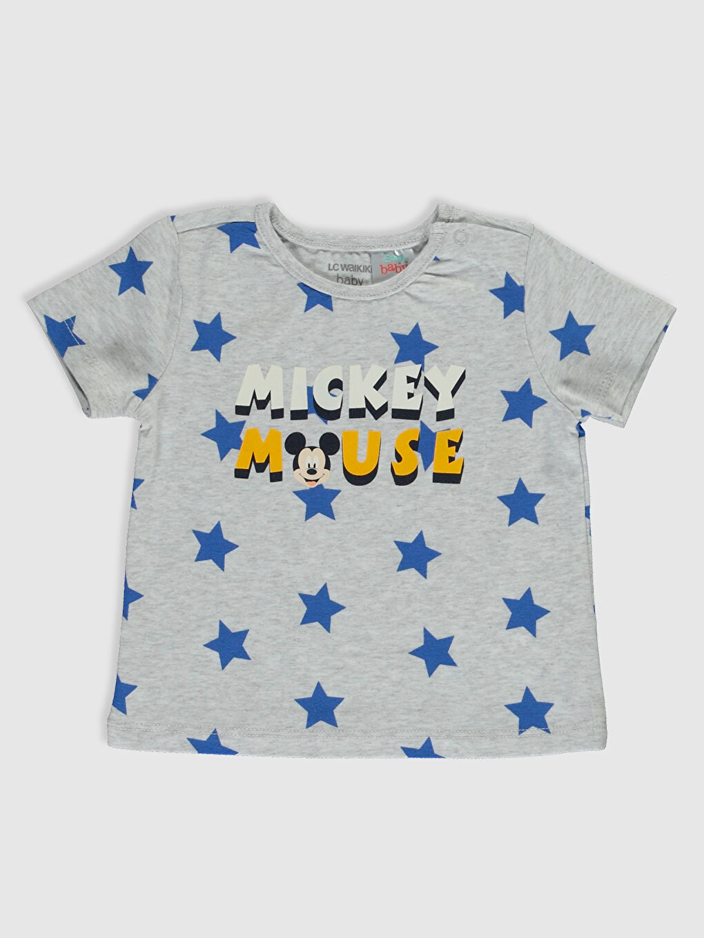 Newborn Mickey Mouse Printed 2-pack T-Shirt-3