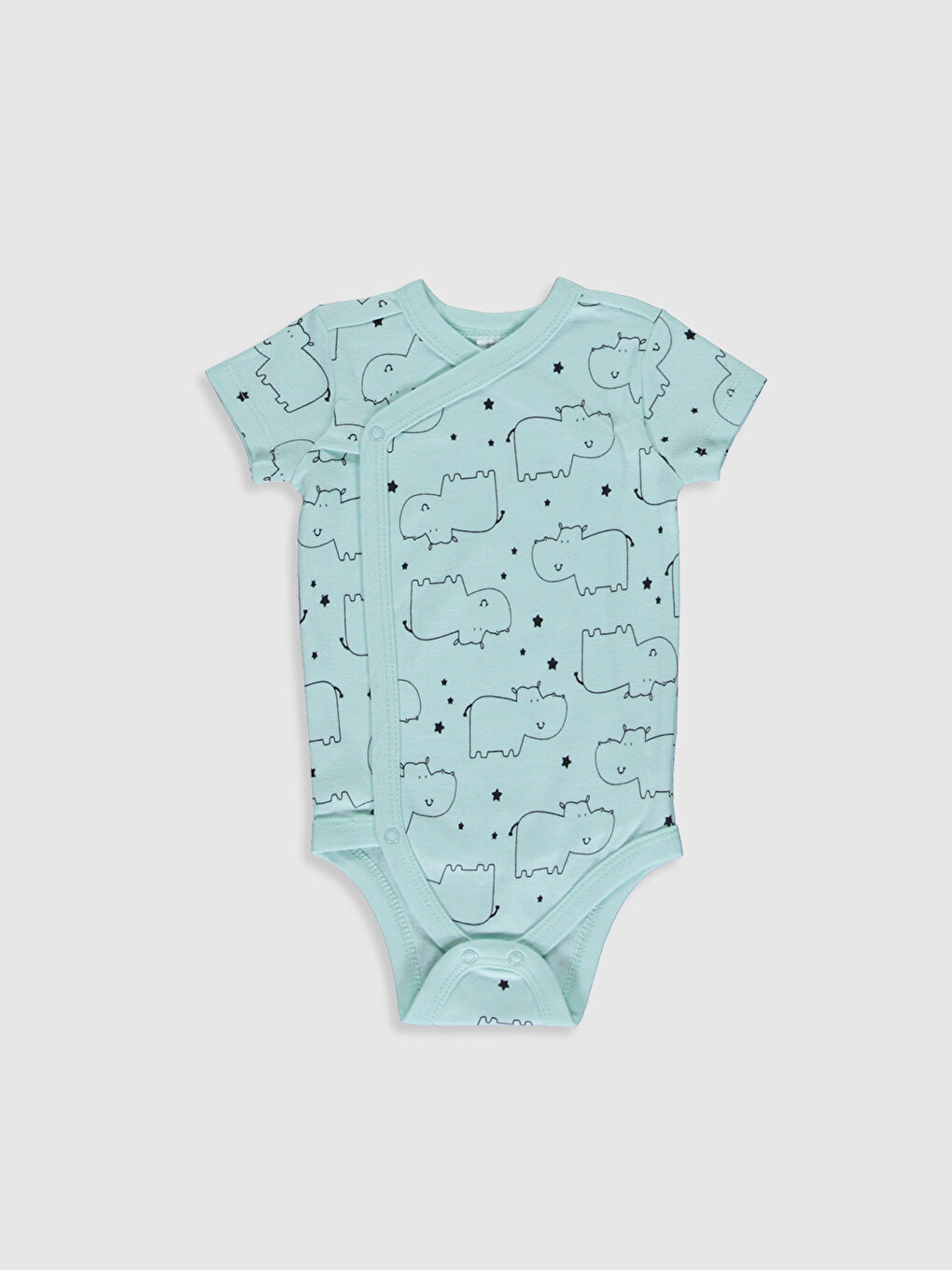 Хлопчик СІРО-ЖОВТИЙ Боді на бретельках-3