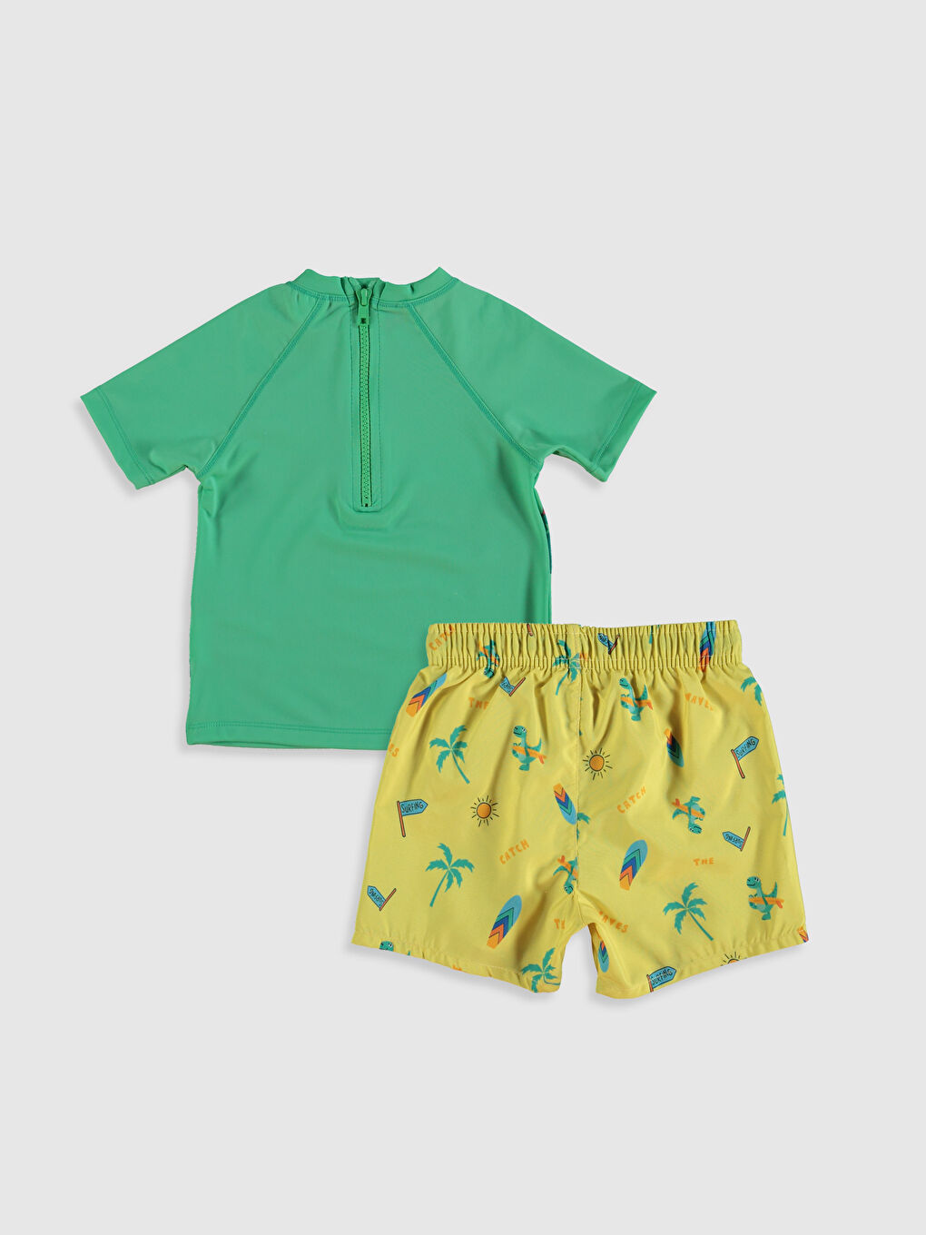 Baby Boy GREEN Swimwear Set-1