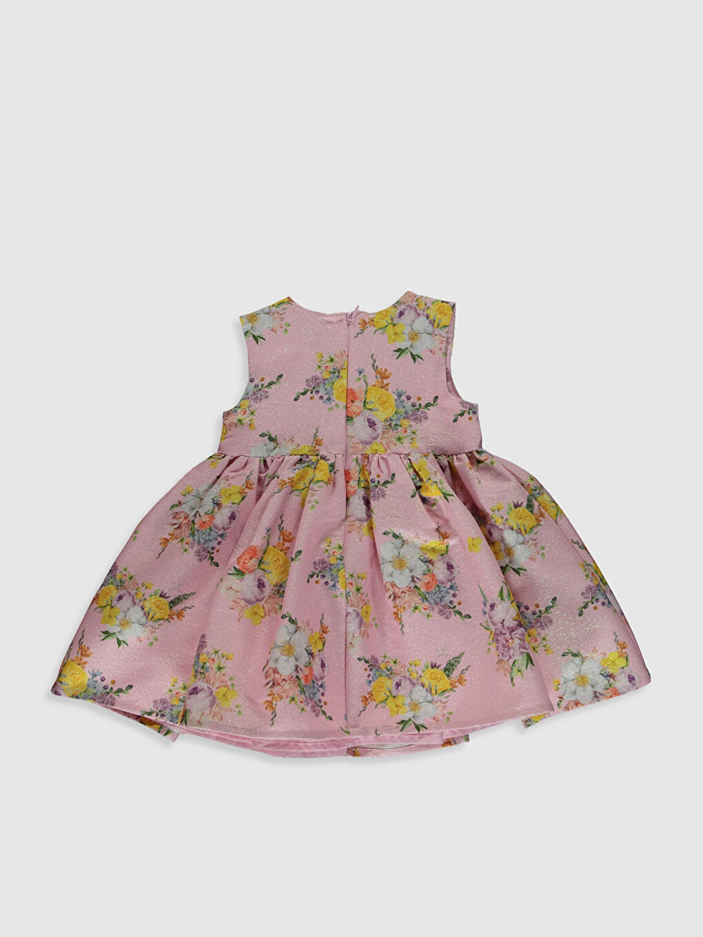 LCW baby Bisiklet Yaka Kız Bebek Elbise -0S9177Z1-LT4