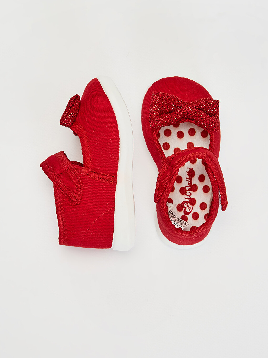 Baby Girl Red Pre-Walker Shoes-1