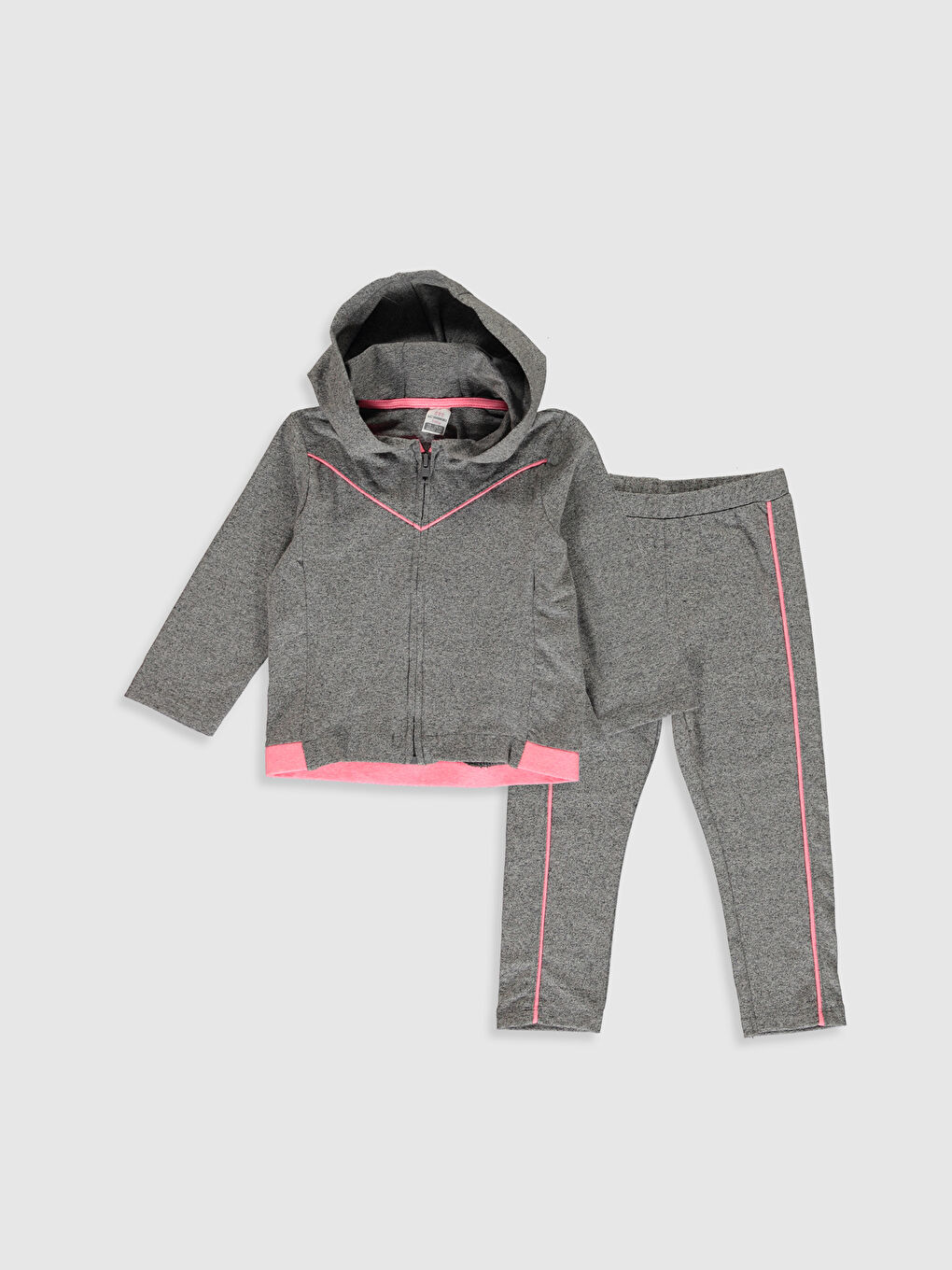 Hooded Long Sleeve Baby Girls' Set