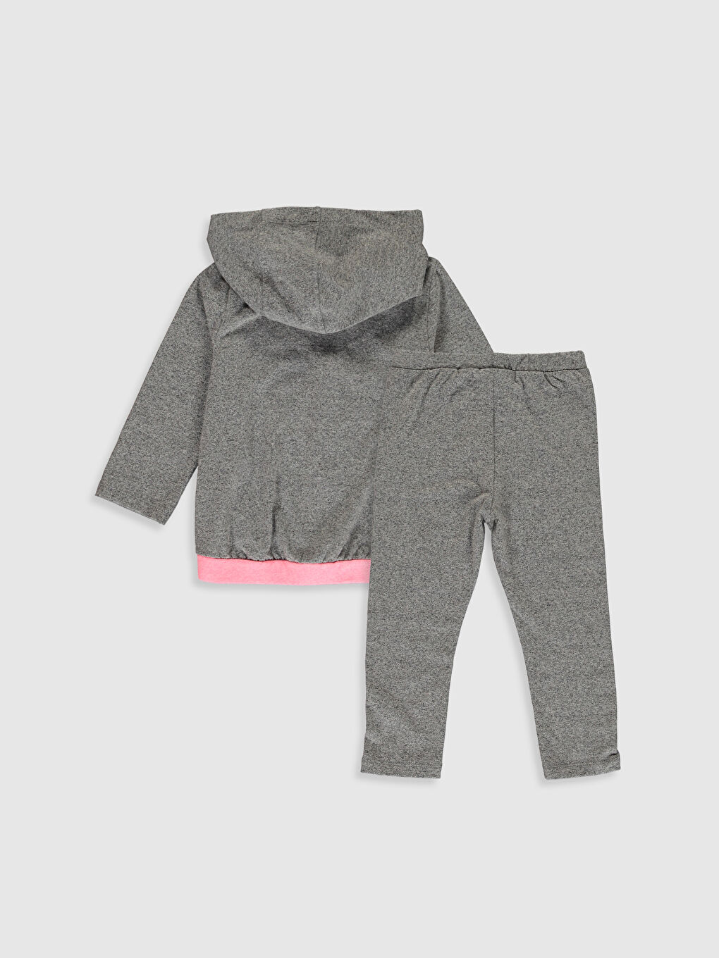 Hooded Long Sleeve Baby Girls' Set-1