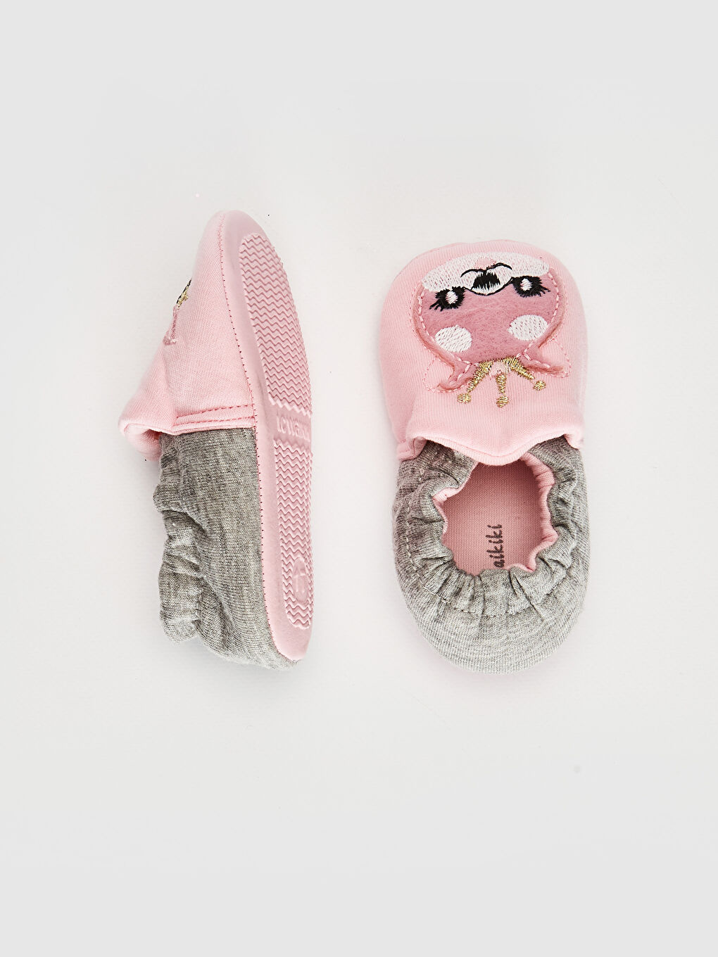 Малышки девочки Розовый Пинетки-2