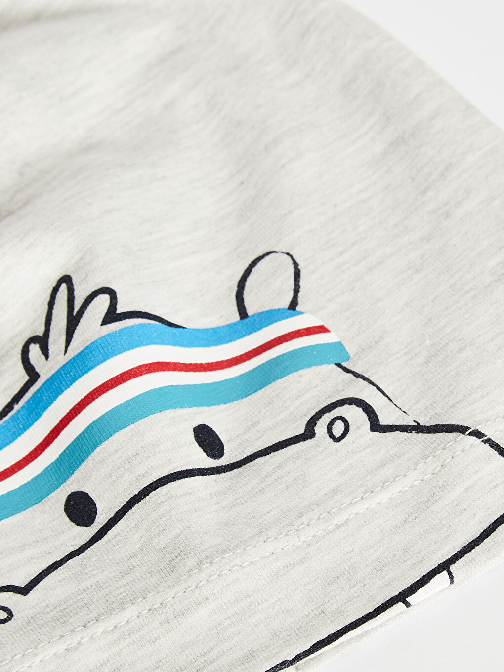 Шапочка для новорождённого с принтом медведя для мальчиков-1