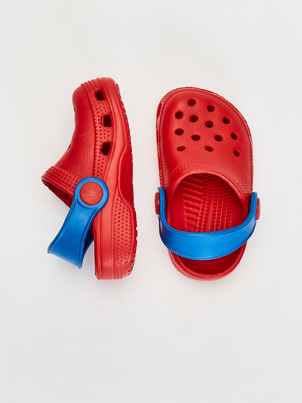 Kırmızı Erkek Bebek Plaj Sandaleti-1