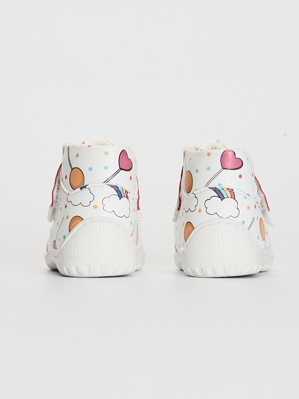 Beyaz Kız Bebek Anatomik Taban İlk Adım Ayakkabısı -2