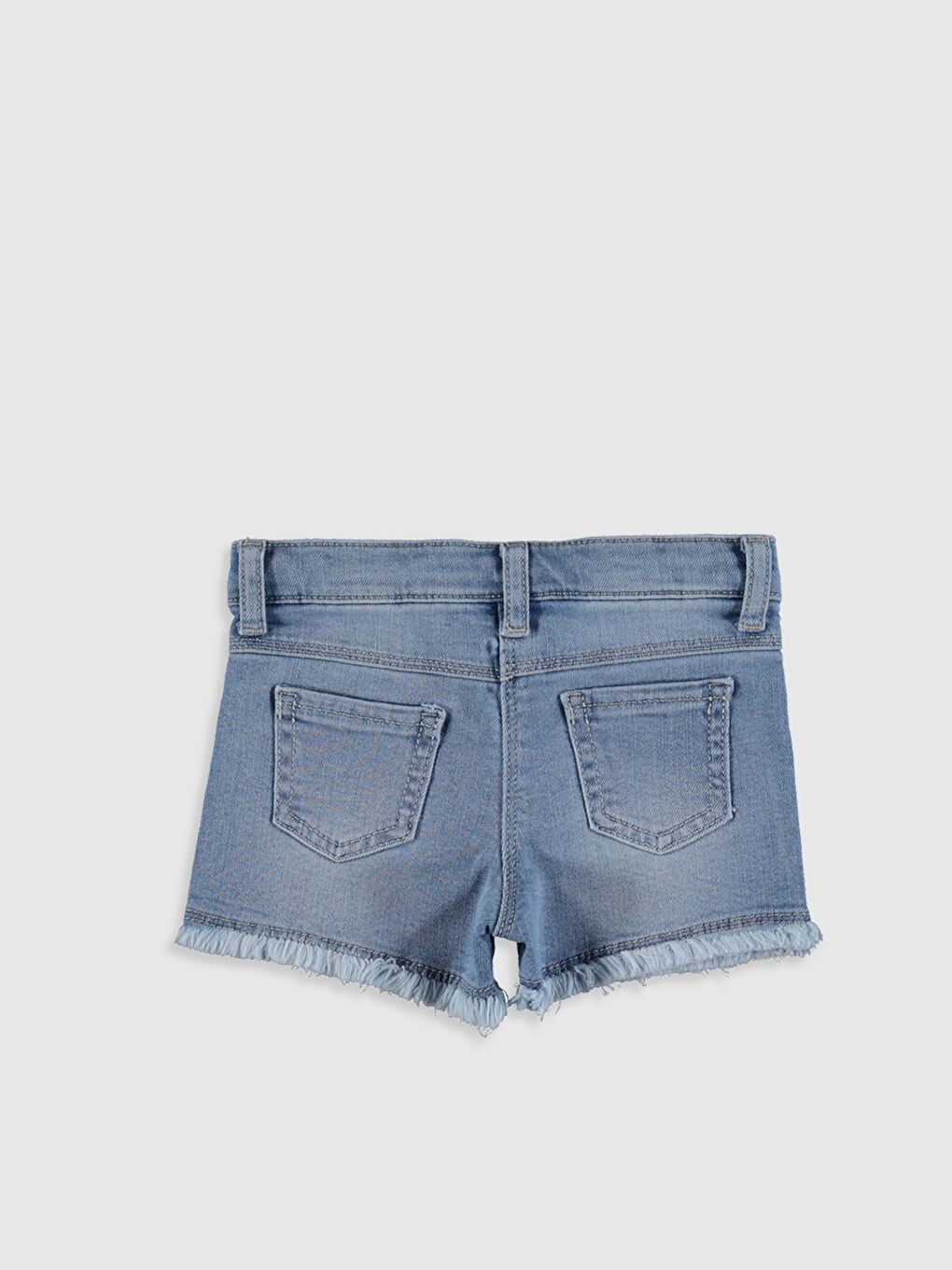 LCW baby Short en jean standard pour bébé fille -0SH155Z1-507