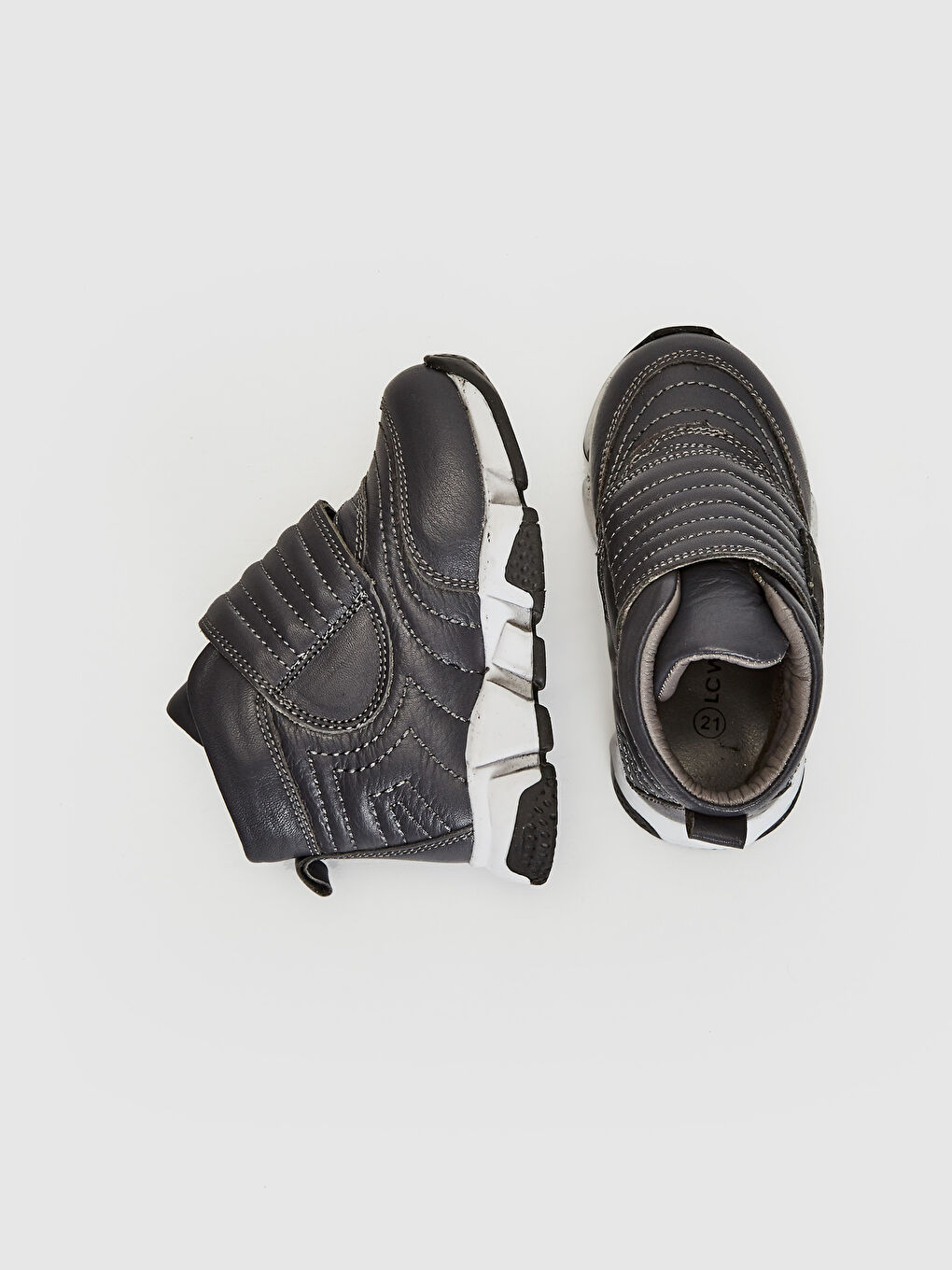 Малыши мальчики Серый Ботинки-2