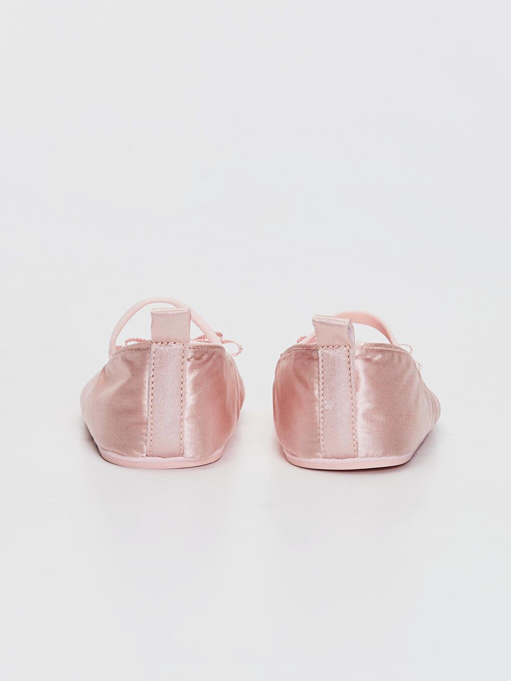 Pembe Kız Bebek Fiyonk Detaylı Yürüme Öncesi Babet Ayakkabı-3