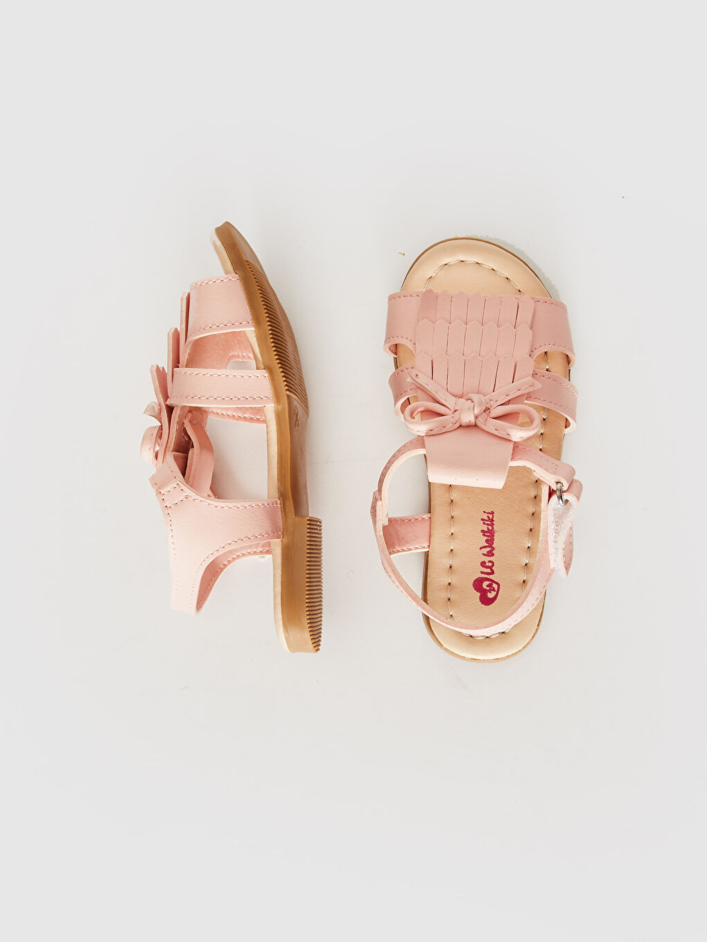 Açık Pembe Sandalet-1