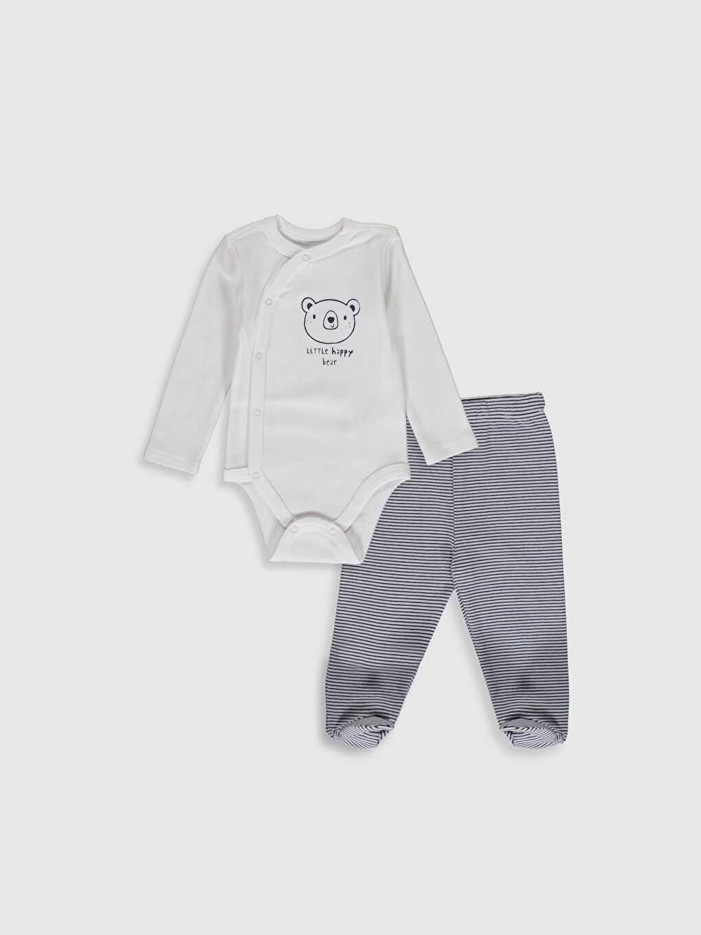 Beyaz Standart Kalıp Erkek Bebek Hastane Seti