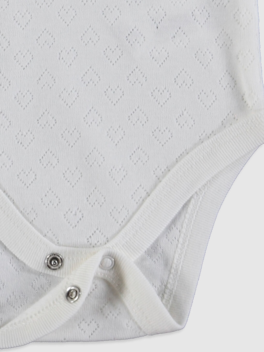 Short Sleeved Baby Girl Press Stud Press Stud Body-2