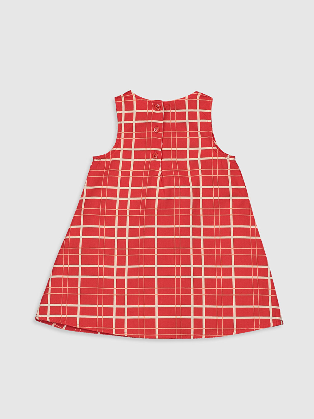 Turuncu Kız Bebek Elbise-1