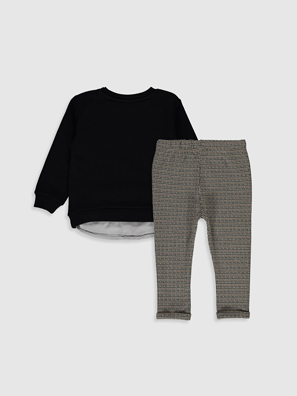 Siyah Uzun Kollu Erkek Bebek Takım-1
