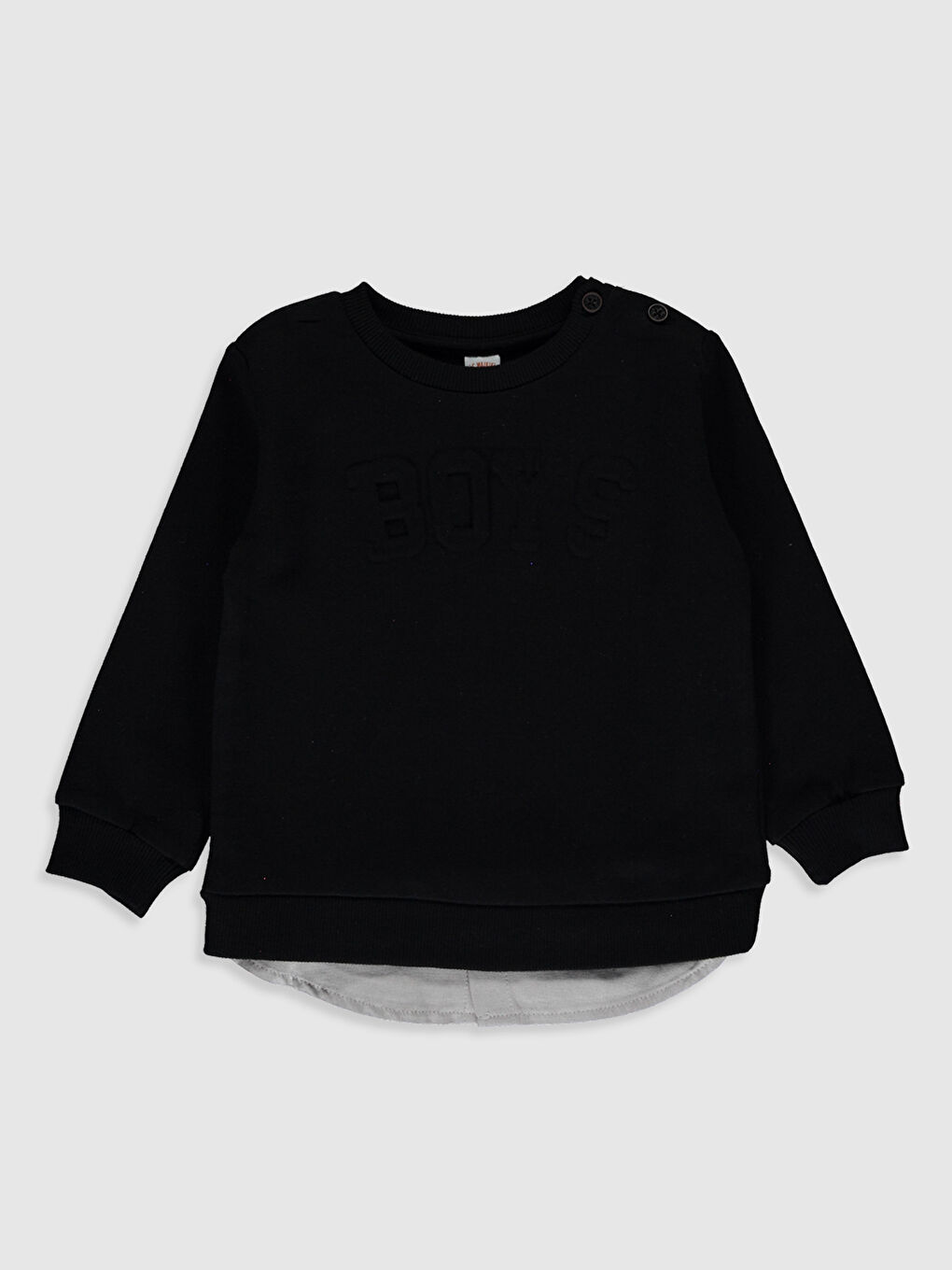 Siyah Uzun Kollu Erkek Bebek Takım-2