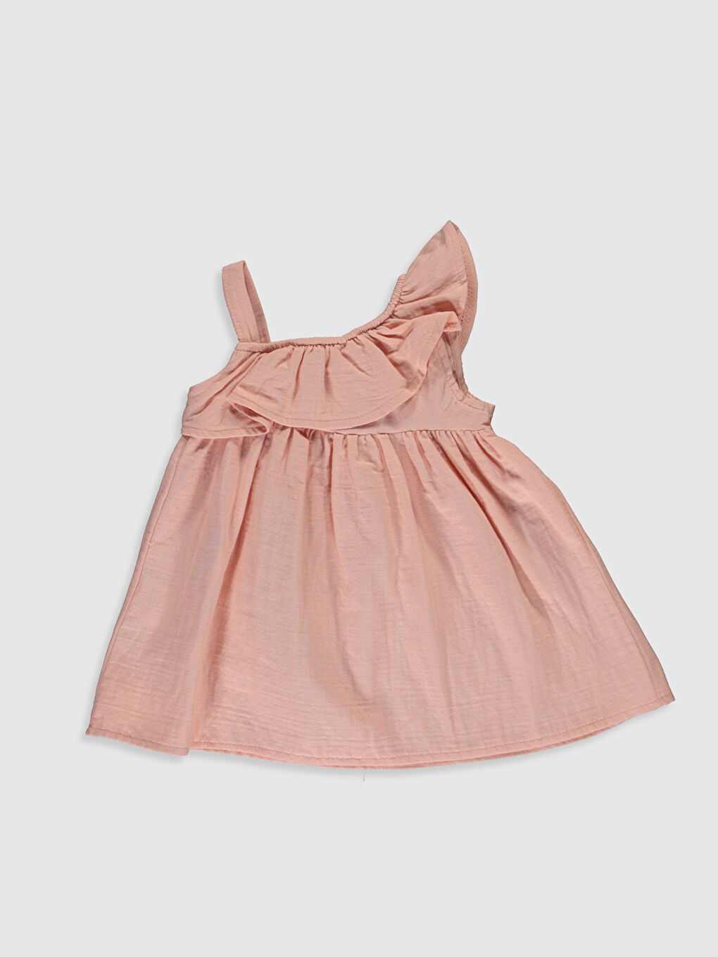 Ekru Kız Bebek Elbise-2