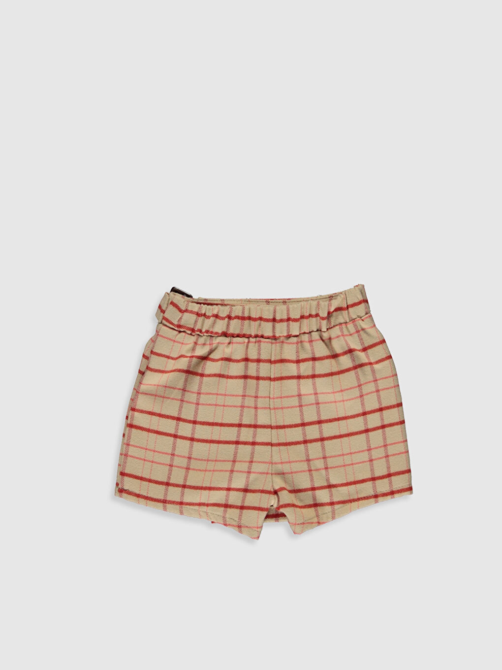 LCW baby Beige Baby Mädchen Karo Shorts und Strumpfhosen -0SJ480Z1-LKQ