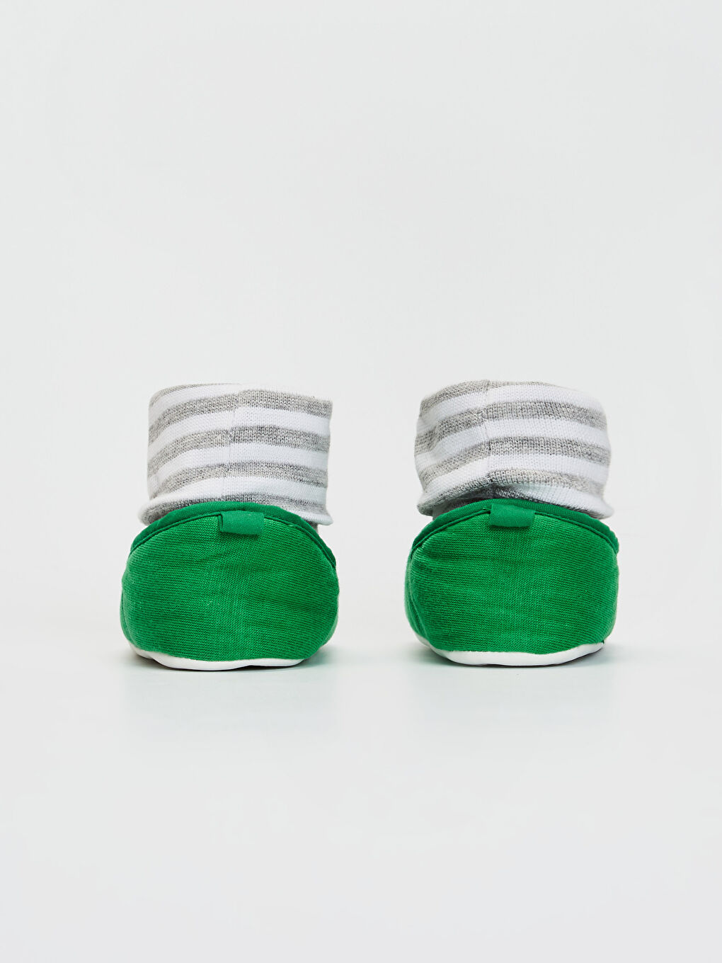 LCW STEPS Chaussures de maison pour bébé garçon avant la marche avec détails brodés et doublure en coton -0SJ706Z1-CS4