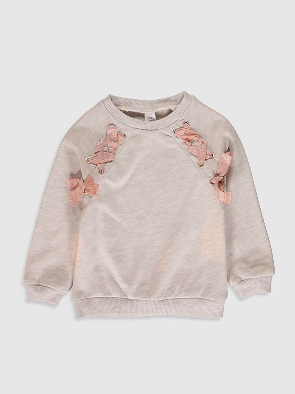 Sweat-shirt à Col Rond et Manches Longues pour Bébés Filles