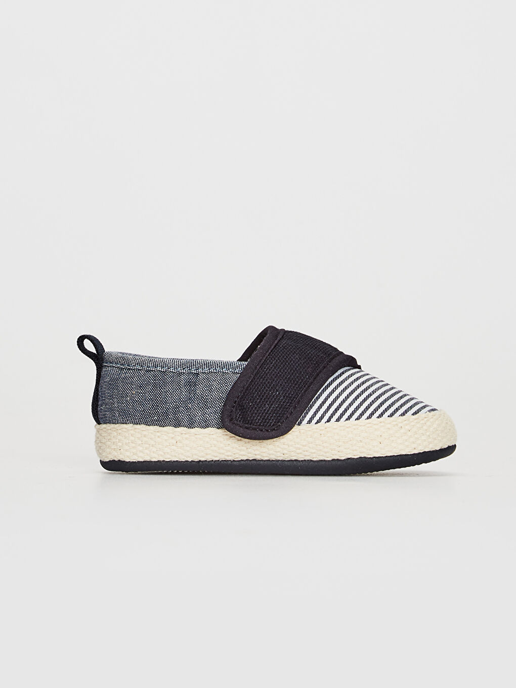 Lacivert Erkek Bebek Yürüme Öncesi Ev Ayakkabısı