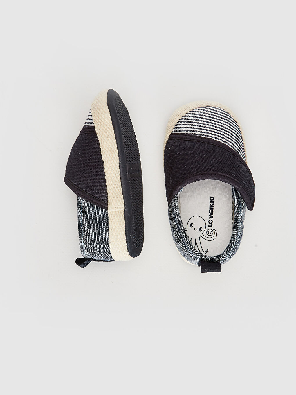 Lacivert Erkek Bebek Yürüme Öncesi Ev Ayakkabısı-1