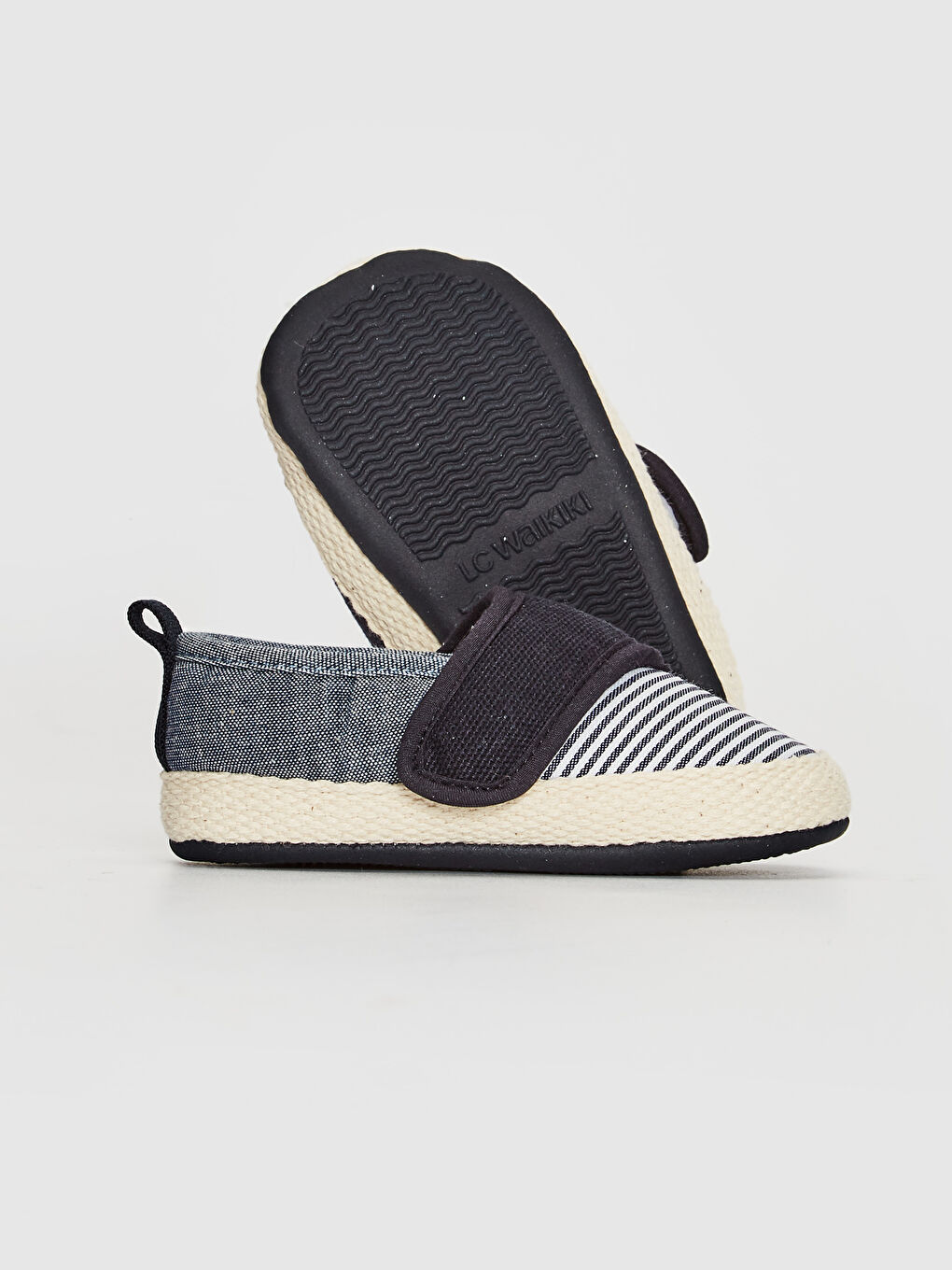 Lacivert Erkek Bebek Yürüme Öncesi Ev Ayakkabısı-2