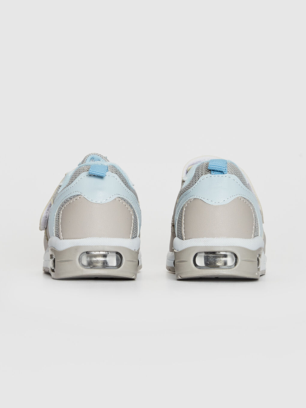 Beyaz Erkek Bebek Işıklı Air Taban Cırt Cırtlı  Günlük Ayakkabı-4