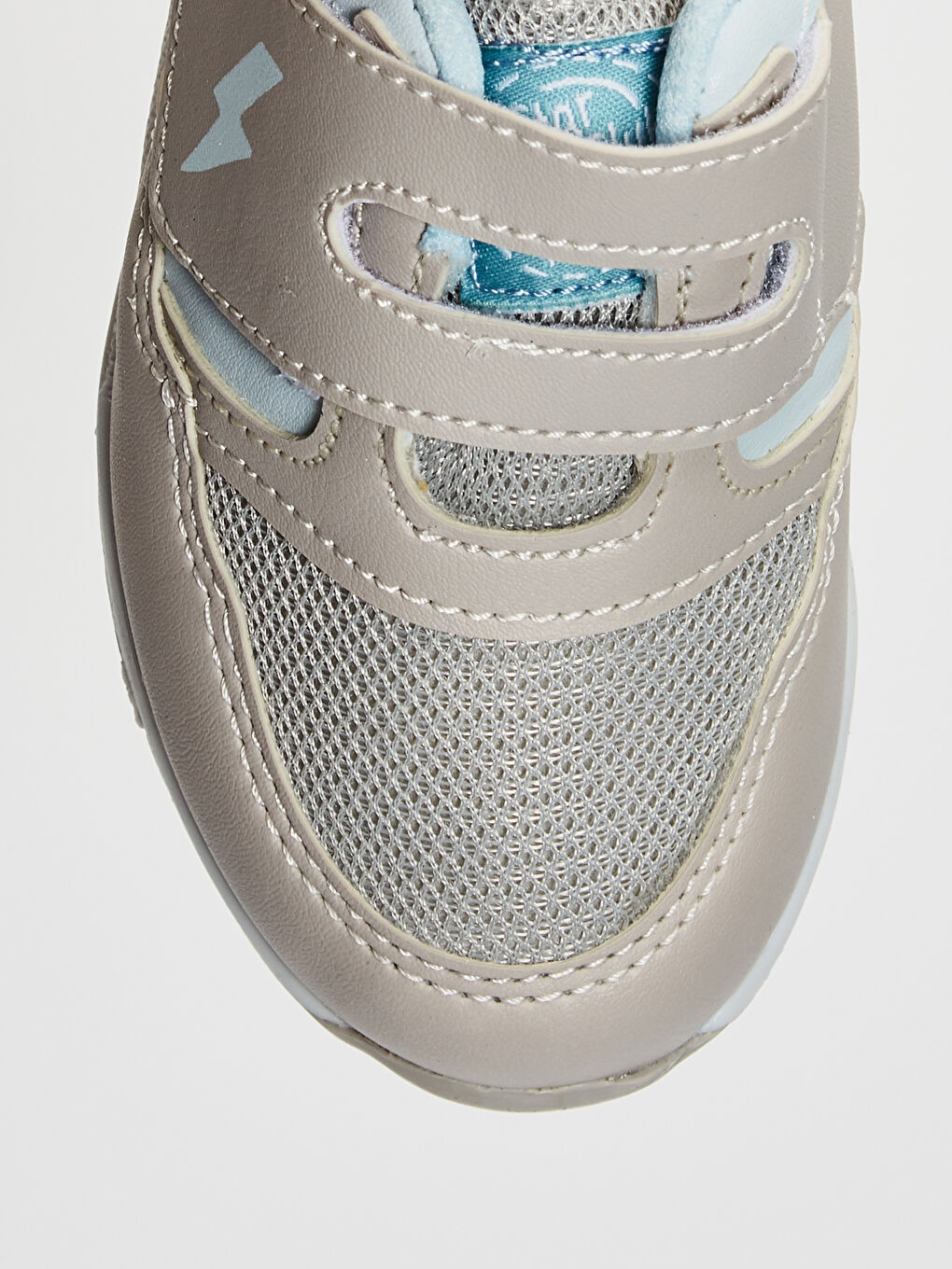 Beyaz Erkek Bebek Işıklı Air Taban Cırt Cırtlı  Günlük Ayakkabı-5