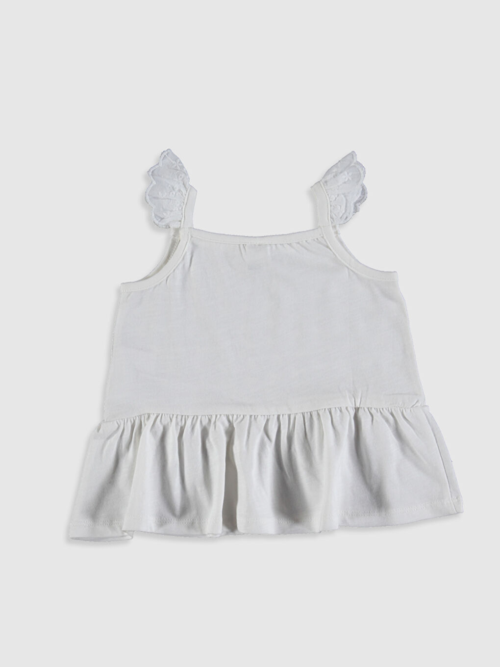 Boat Neck Baby Girl Singlet-1