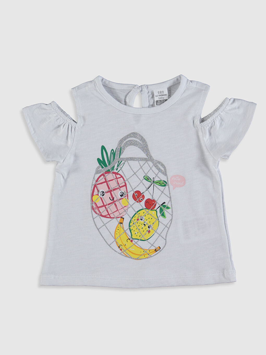 ჩვილი გოგონას მაისური და შორტი-5