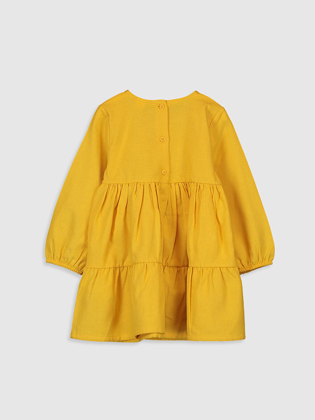 Koyu Turuncu Elbise-1