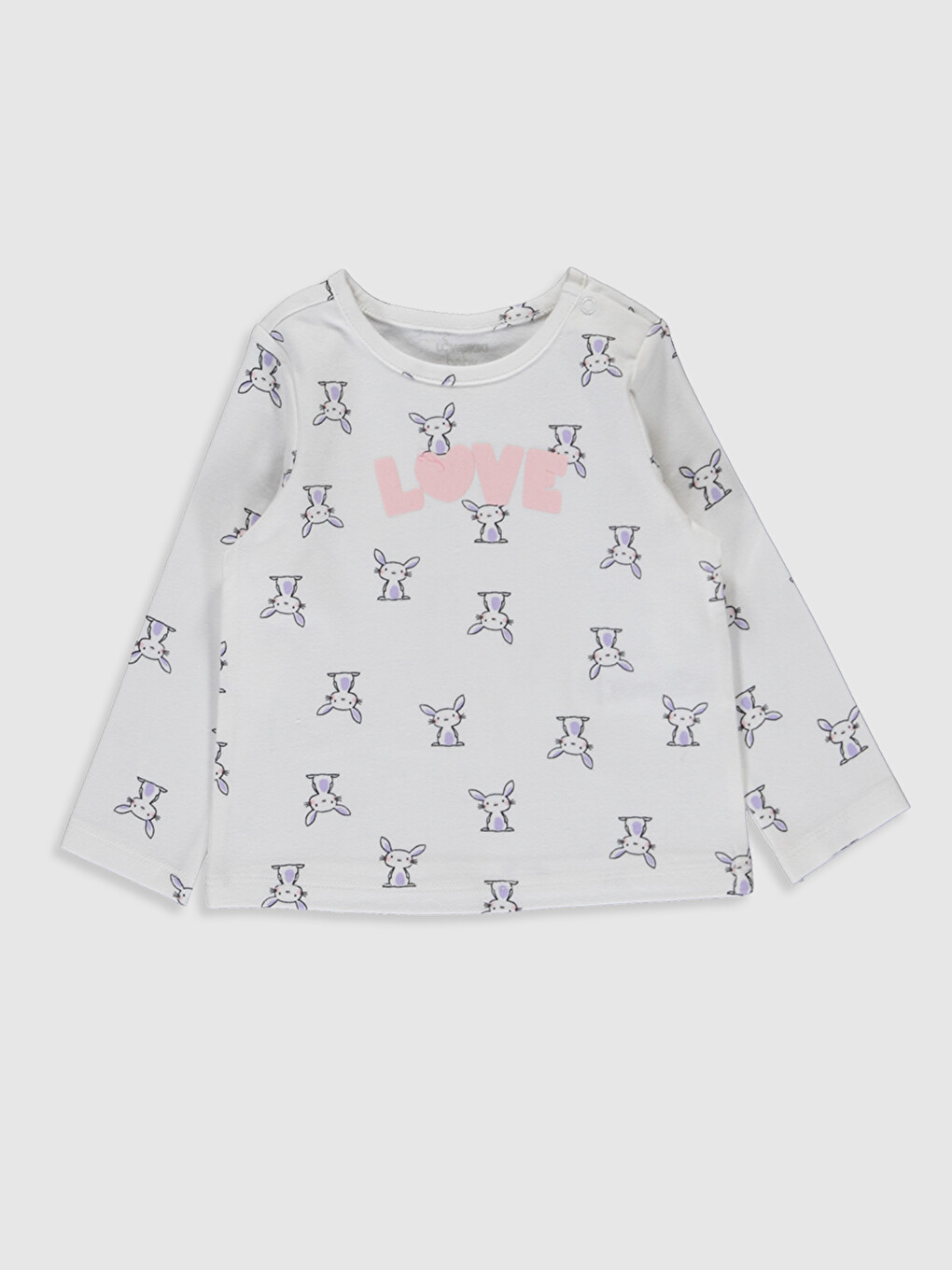 T-shirt Rose Bébé Fille-3