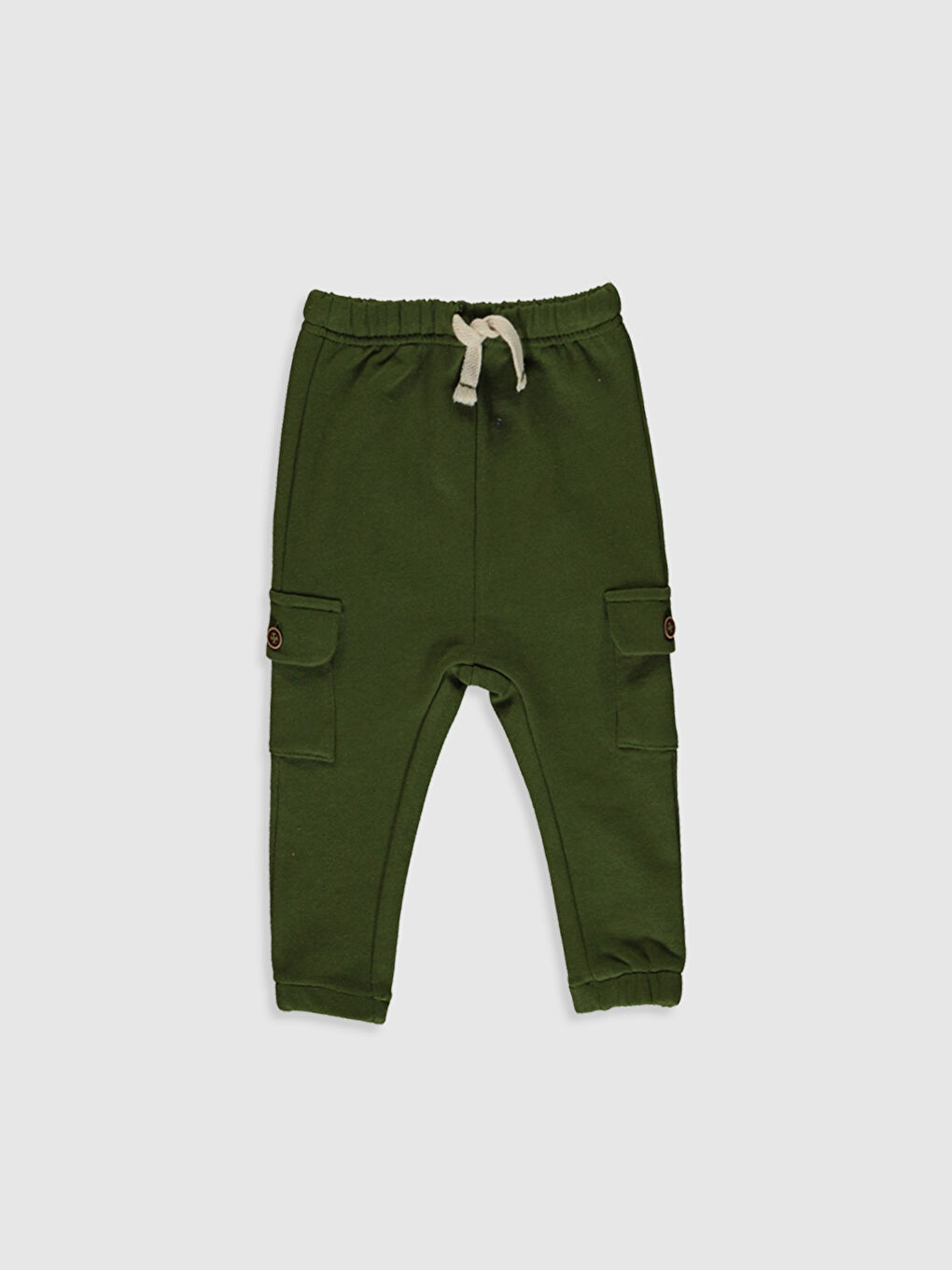 Ekru Uzun Kollu Erkek Bebek Takım-3