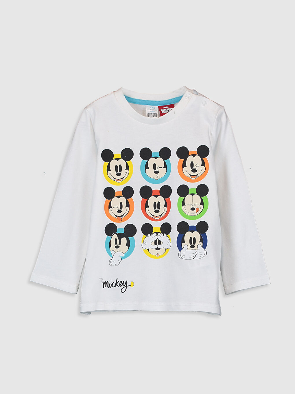 Crew Neck Long Sleeve Baby Boys' T-Shirt