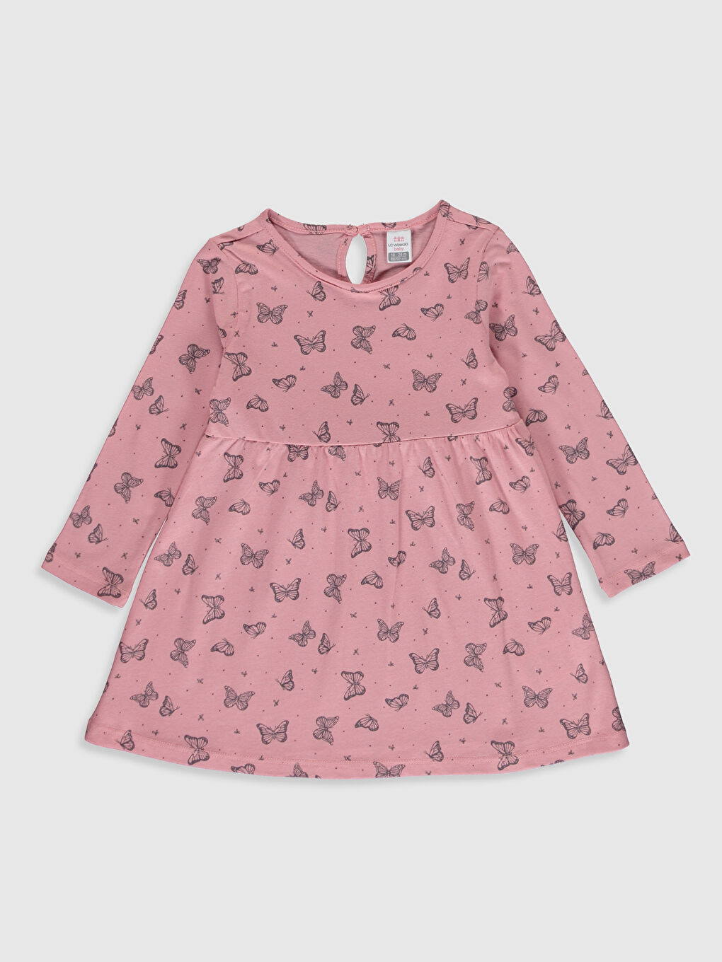 Платье для малышки с длинным рукавом