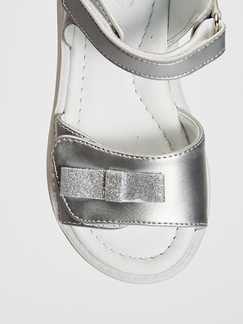 Gri Gümüş Sandalet-4